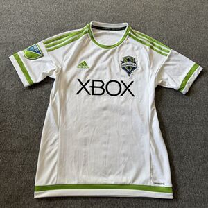 CLASSIC SEATTLE SOUNDERS MLS 2014-2015 MENS SMALL S ADIDAS AWAY FOOTBALL SHIRT